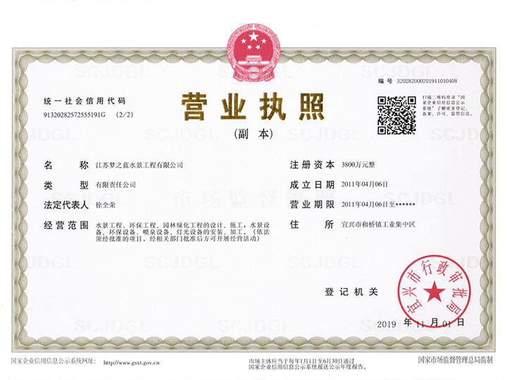 Business license